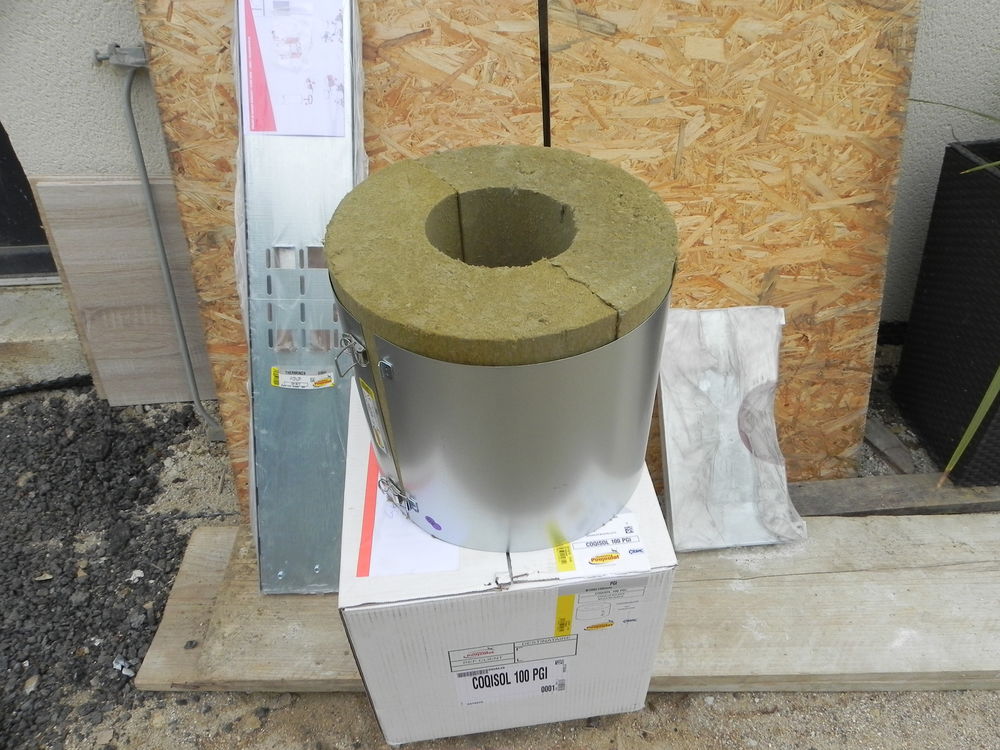 Poujoulat pour po&ecirc;le a granul&eacute; coquille collier de soutien Bricolage