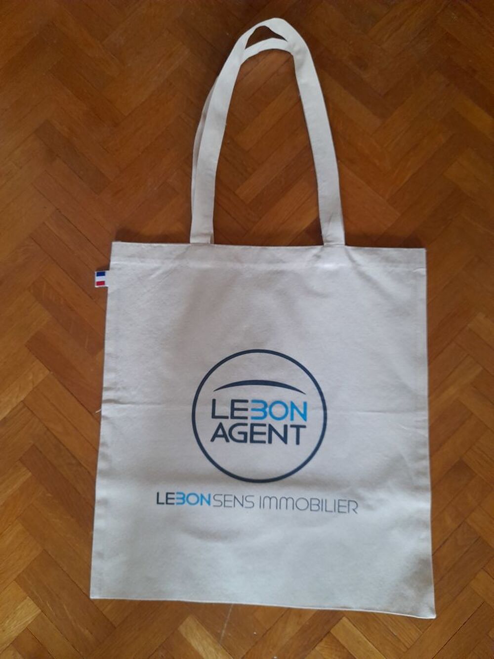 Tote bag "Le bon agent" (123) Maroquinerie