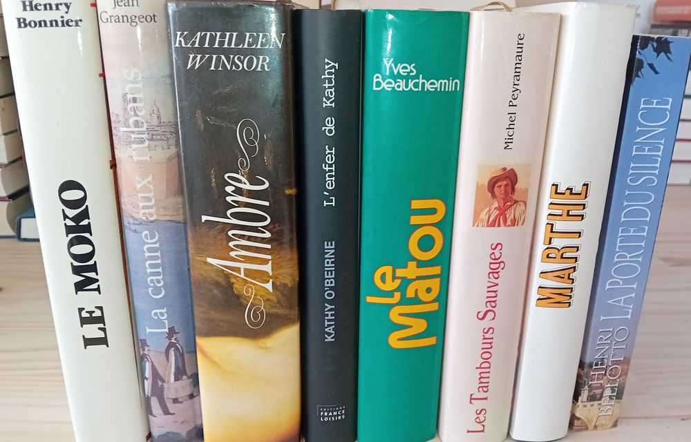 Lot de 8 livres Romans Divers Ecrivains Livres et BD