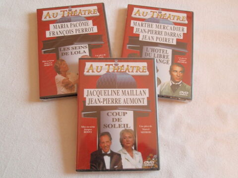 3 Dvd  Collection Au Thtre  - NEUFS SOUS BLISTER 5 Juillan (65)