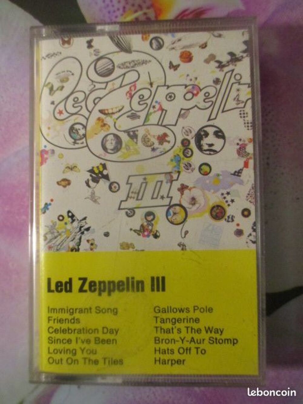 Cassette audio Led Zeppelin CD et vinyles