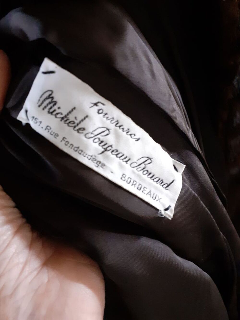 Manteau fourrure Vêtements