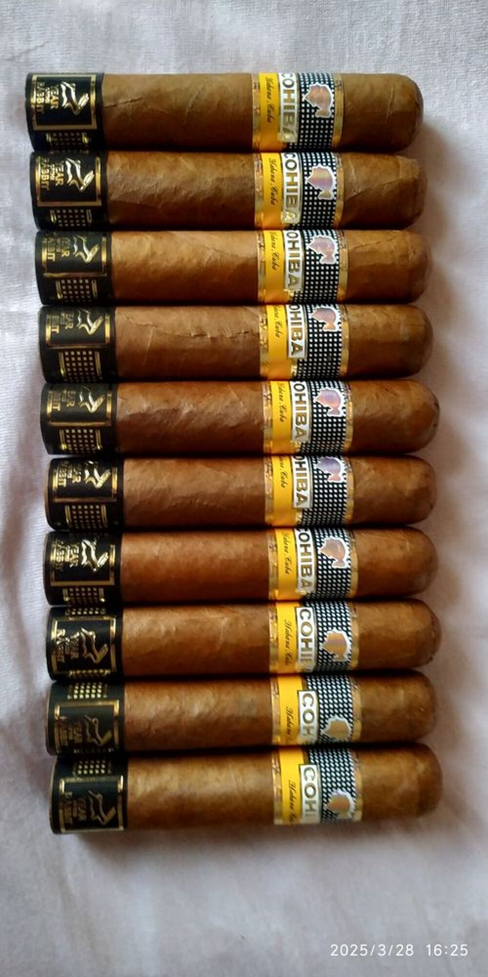 25 Cohiba Siglo de Oro Year of the Rabbit (&eacute;dition premium) 