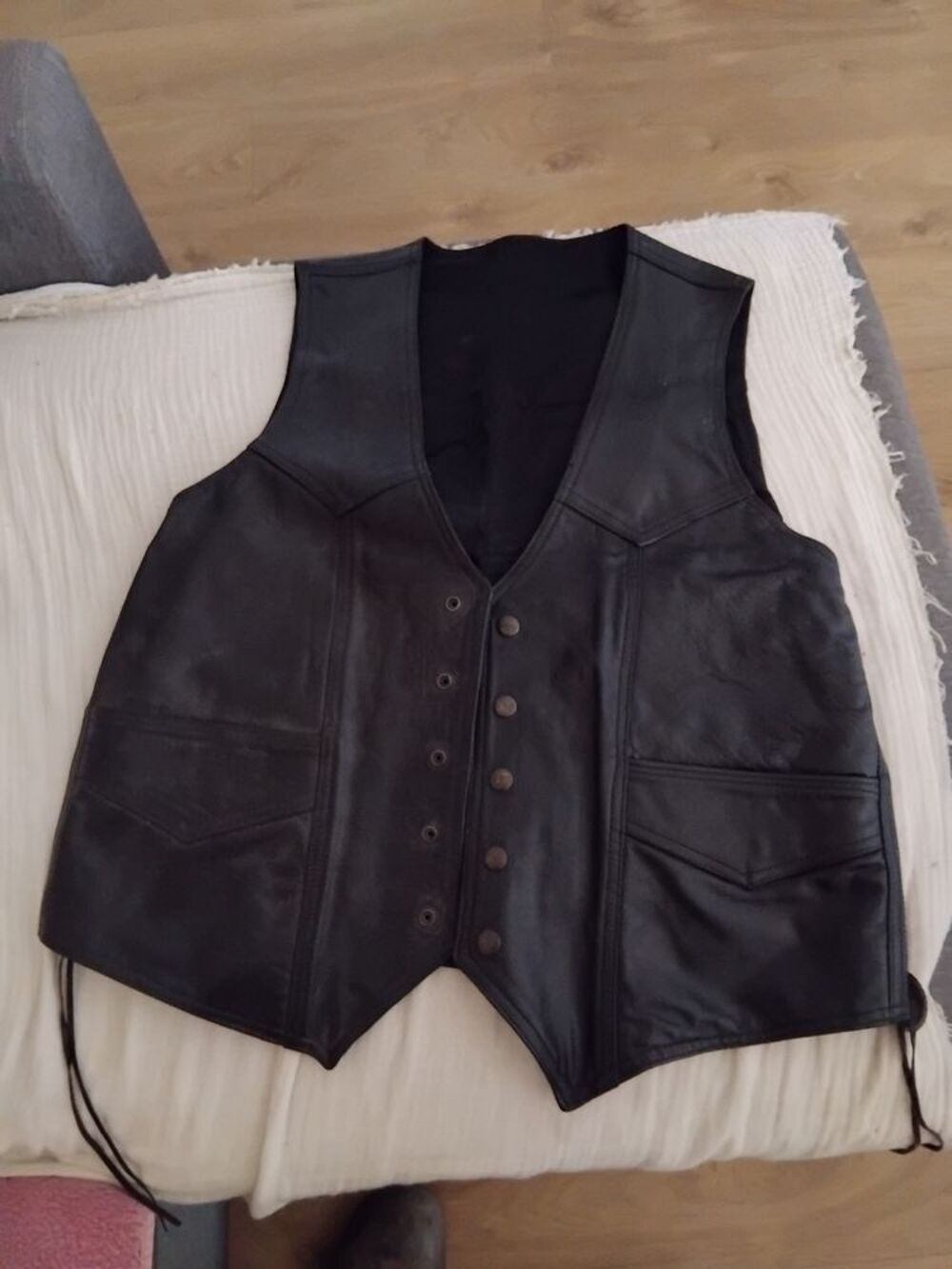 gilets cuir Vêtements