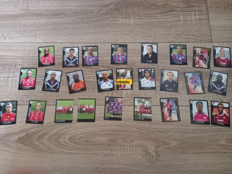 LOT DE 25 IMAGES PANINI FOOT 2008 15 Villiers (86)