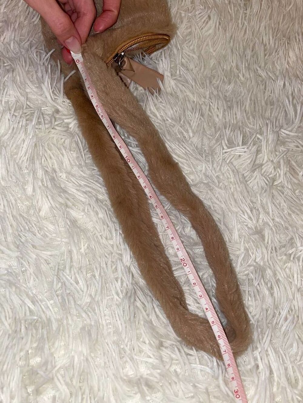 Petit sac en peluche Décoration