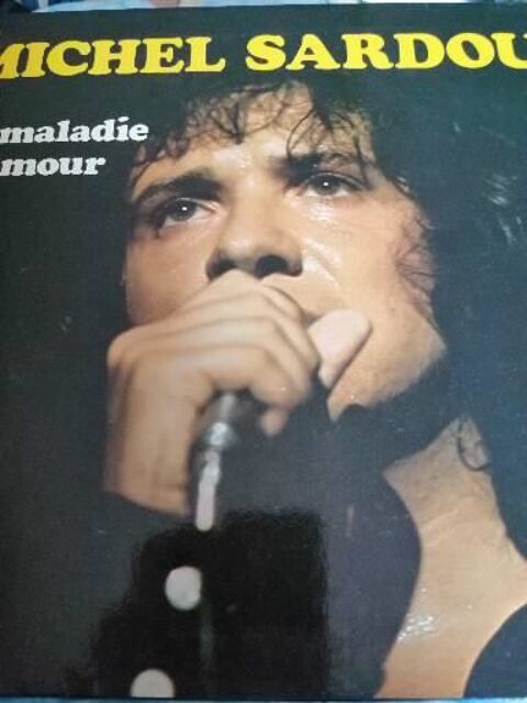 Vinyle 33 tours de Michel Sardou  la maladie d'amour   10 Saint-Yzan-de-Soudiac (33)
