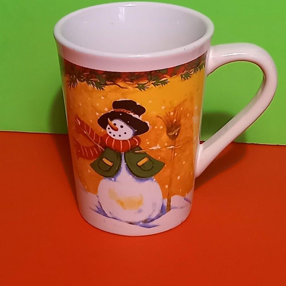 Un mug bonhomme de neige pour votre caf&eacute; ou tisane Décoration
