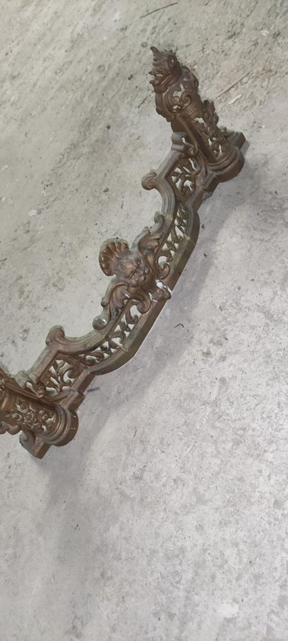 barre de chemin&eacute;e ancienne Décoration