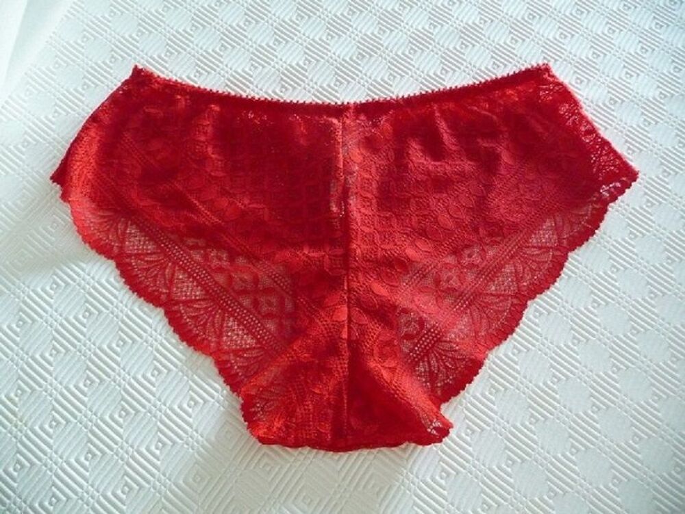 Shorty ou culotte en dentelle rouge 36 ETAM lingerie - Neuve Vêtements