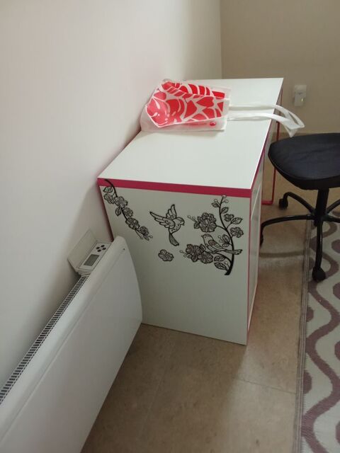 2 bureaux enfants avec chaise 0 Orange (84)