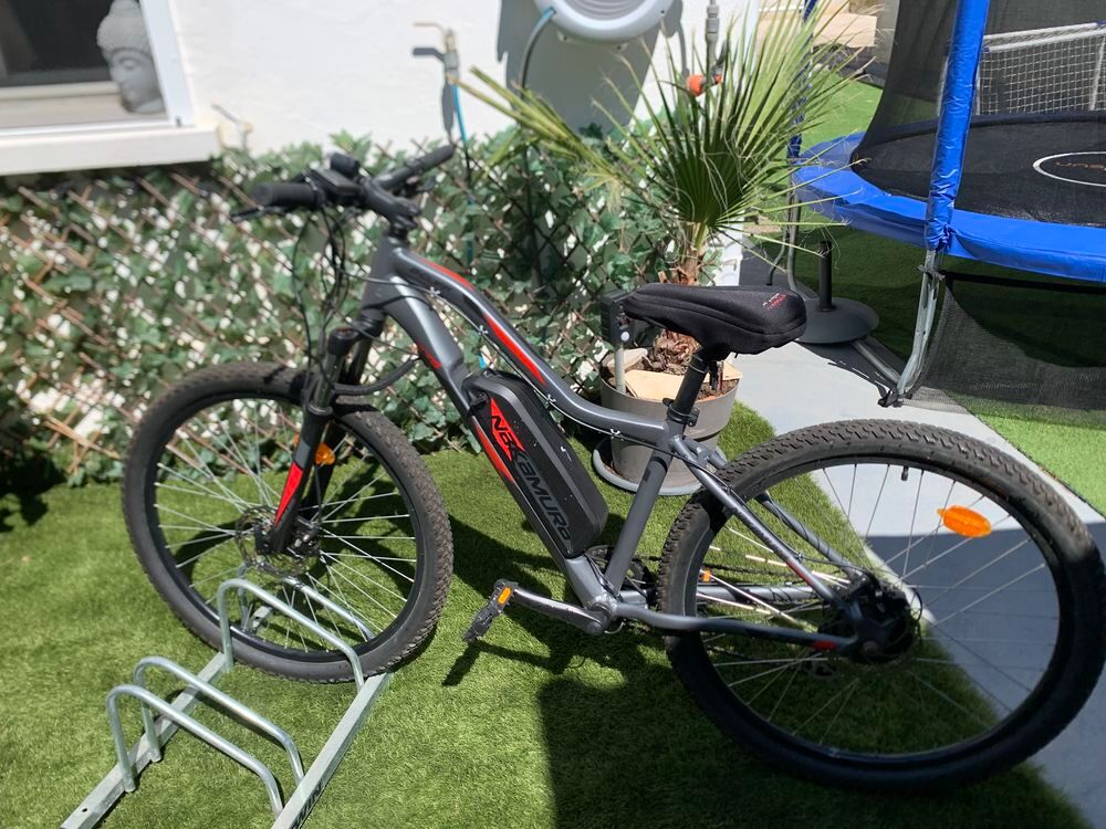 V&eacute;lo nakamura e clic ltd gris rouge Vélos