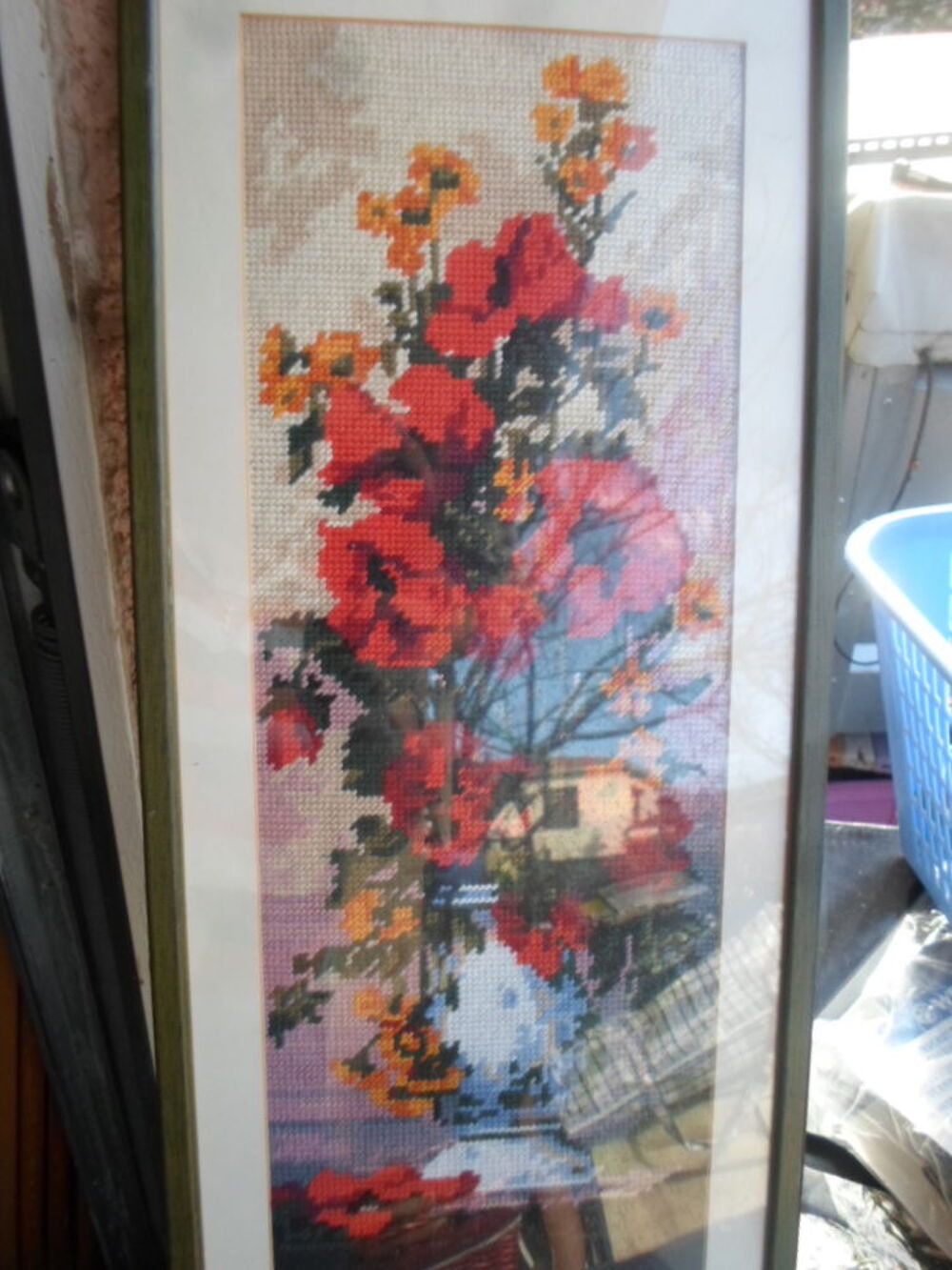 canevas sous verre 25x55 encadre Décoration