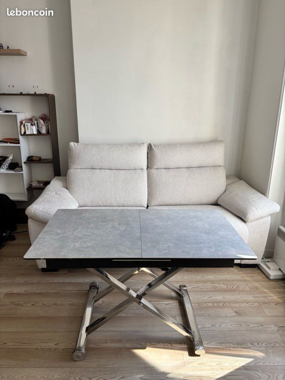 Table basse haut de gamme relevable et extensible Meubles