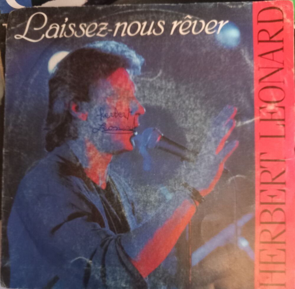 HERBERT LEONARD 5 X DISQUE VYNIL 45 TOURS CD et vinyles