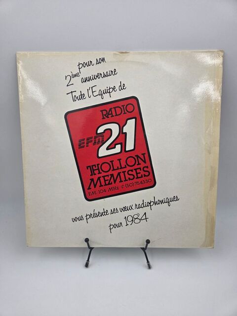 Vinyle 33 tours Radio EFM 21 Thollon Memises (Compilation..) 12 Vulbens (74)