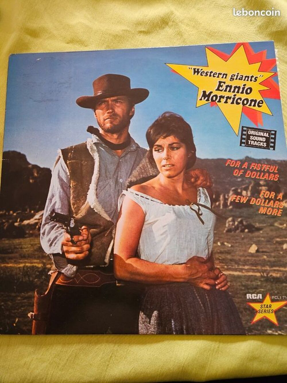 Musique de westerns D'Ennio Morricone Disque Vinyle / LP 33 CD et vinyles