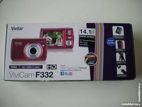 Appareil photo 14.1 Mpx VIVITAR F332 + bonus NEUF 75 Neuilly-Plaisance (93)