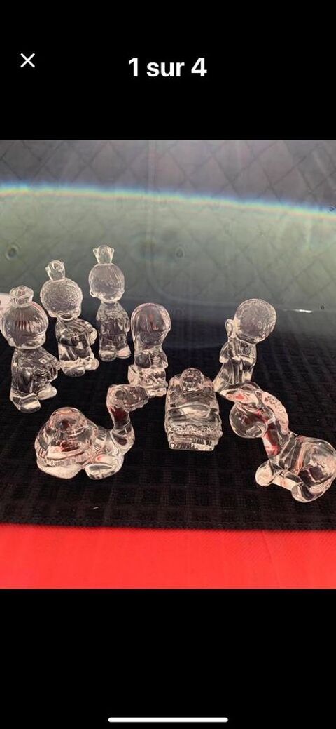 CRECHE NEUVE EN CRISTAL DE LORRAINE 40 Mandelieu-la-Napoule (06)