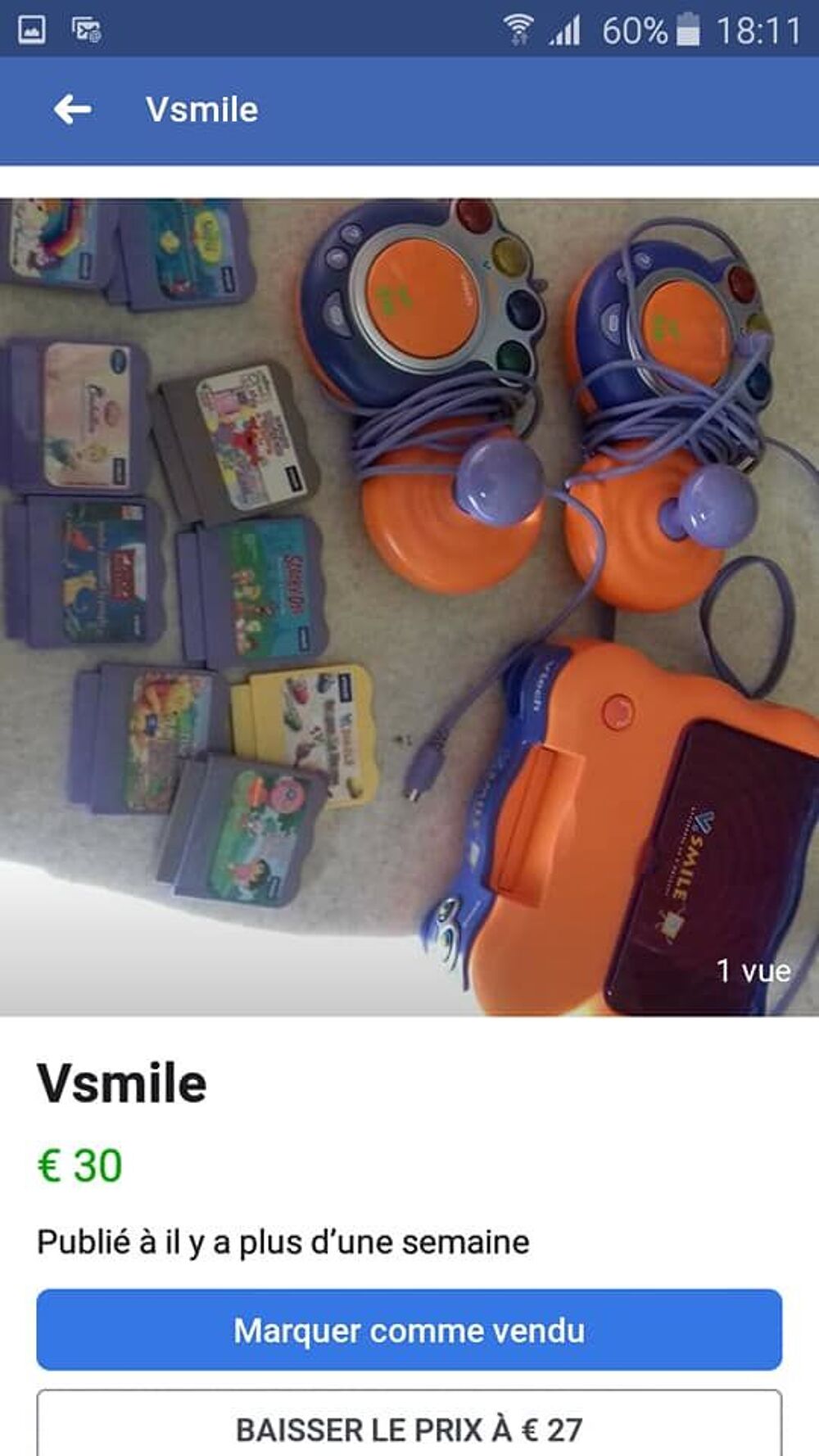 vsmile Consoles et jeux vidéos