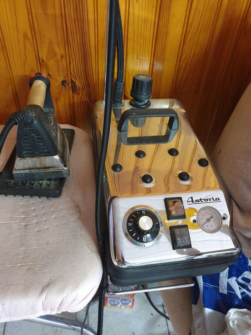 Pressing vapeur comme un PRO Electroménager
