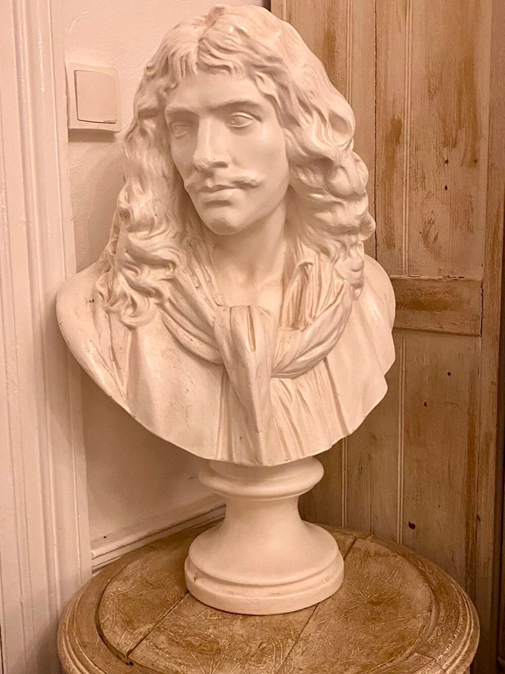 Buste de Moli&egrave;re Décoration