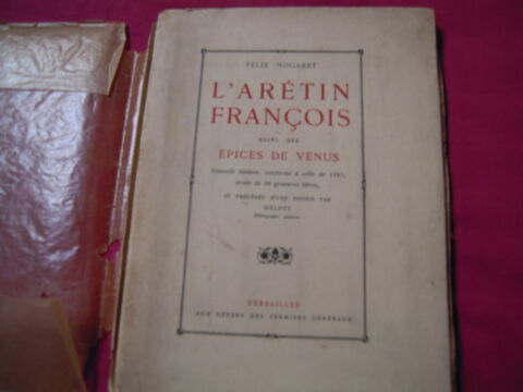LIVRE EROTIQUE DE FELIX NOGARET 75 Villeveyrac (34)