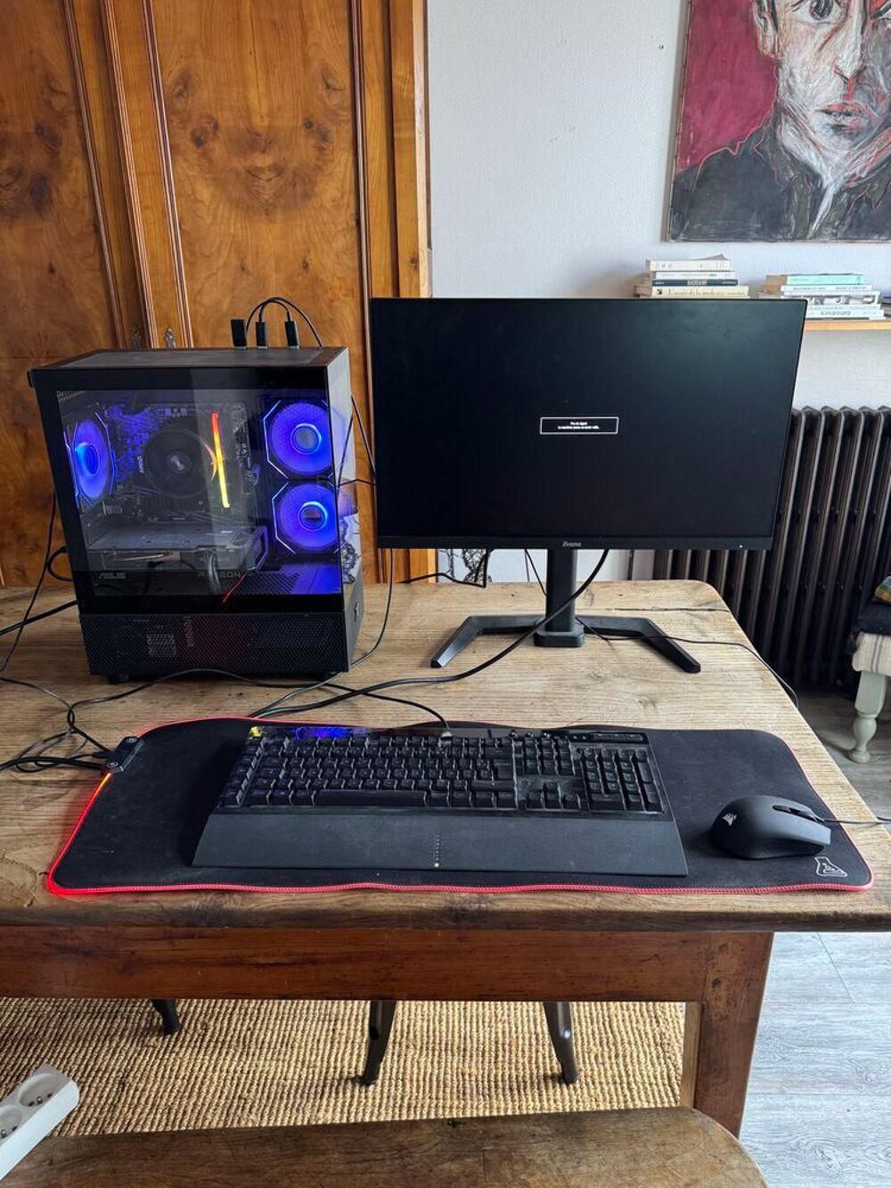 PC Gamer complet €" RX 7600 8 Go / Ryzen 5 / Ecran 180 Hz €" Tr&egrave;s bon &eacute;tat Matériel informatique