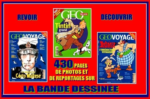 BANDE DESSINÉE - géo - TINTIN / ASTÉRIX / CORTO 25 Strasbourg (67)