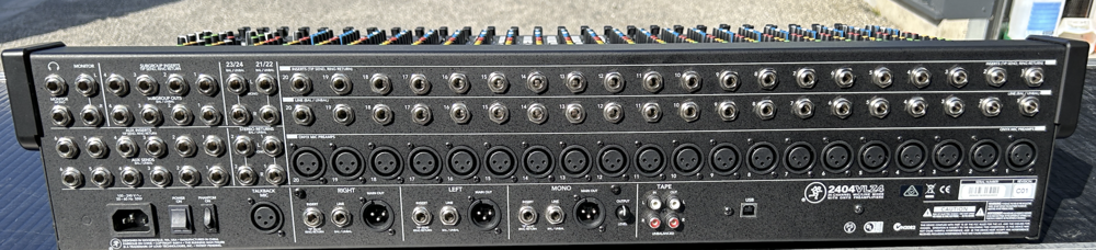 TABLE DE MIXAGE ANALOGIQUE MACKIE 2404 VLZ4 COMME NEUVE Audio et hifi