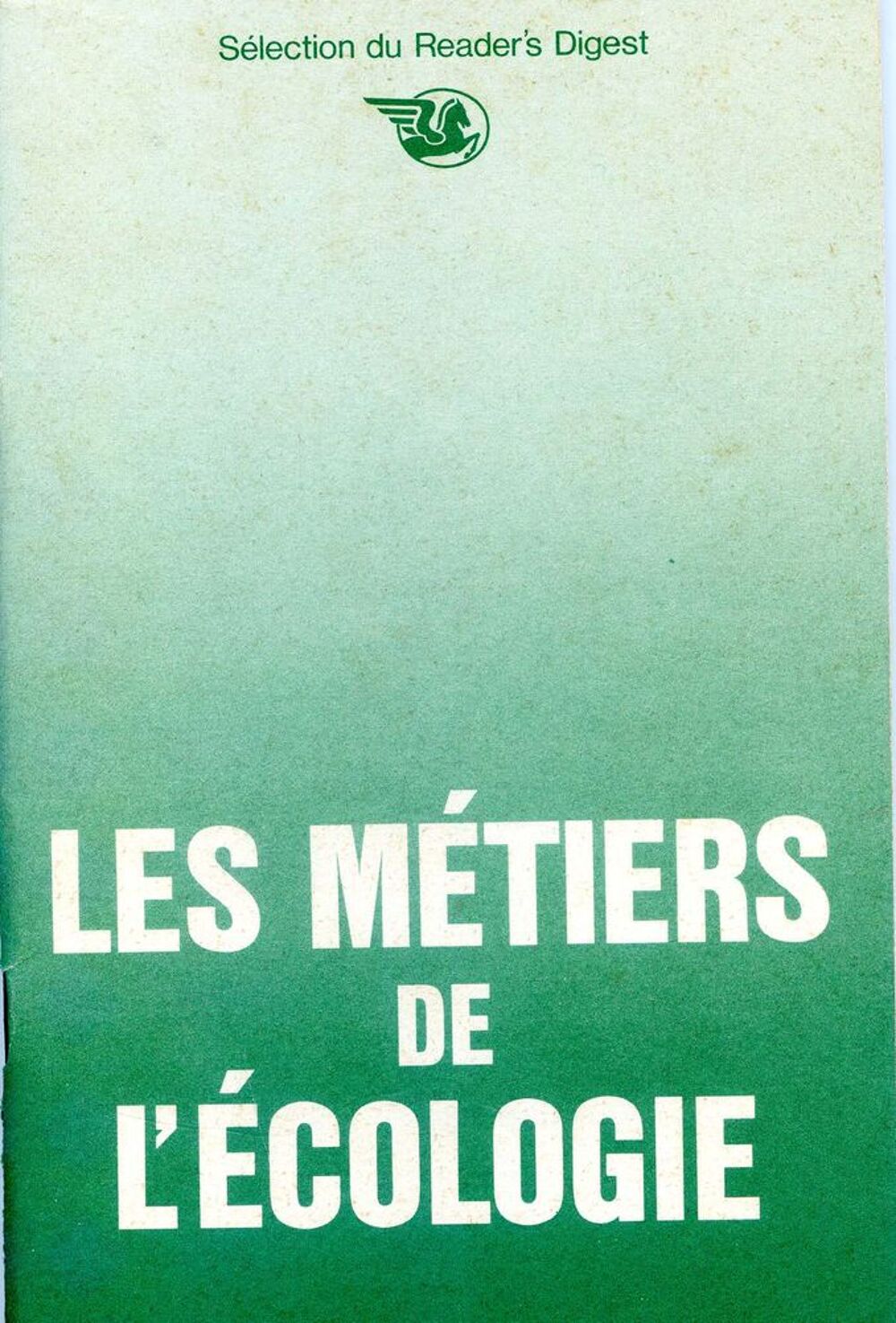 Les m&eacute;tiers de l'&eacute;cologie, Livres et BD