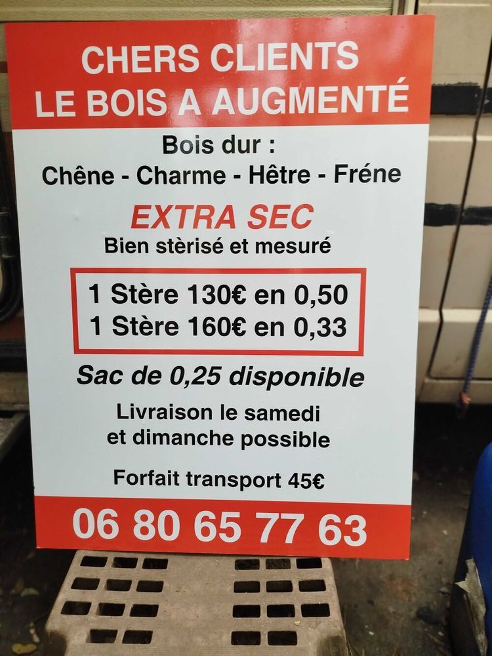 Bois de chauffage " EXTRA SEC de QUALIT&agrave;‰" Bricolage