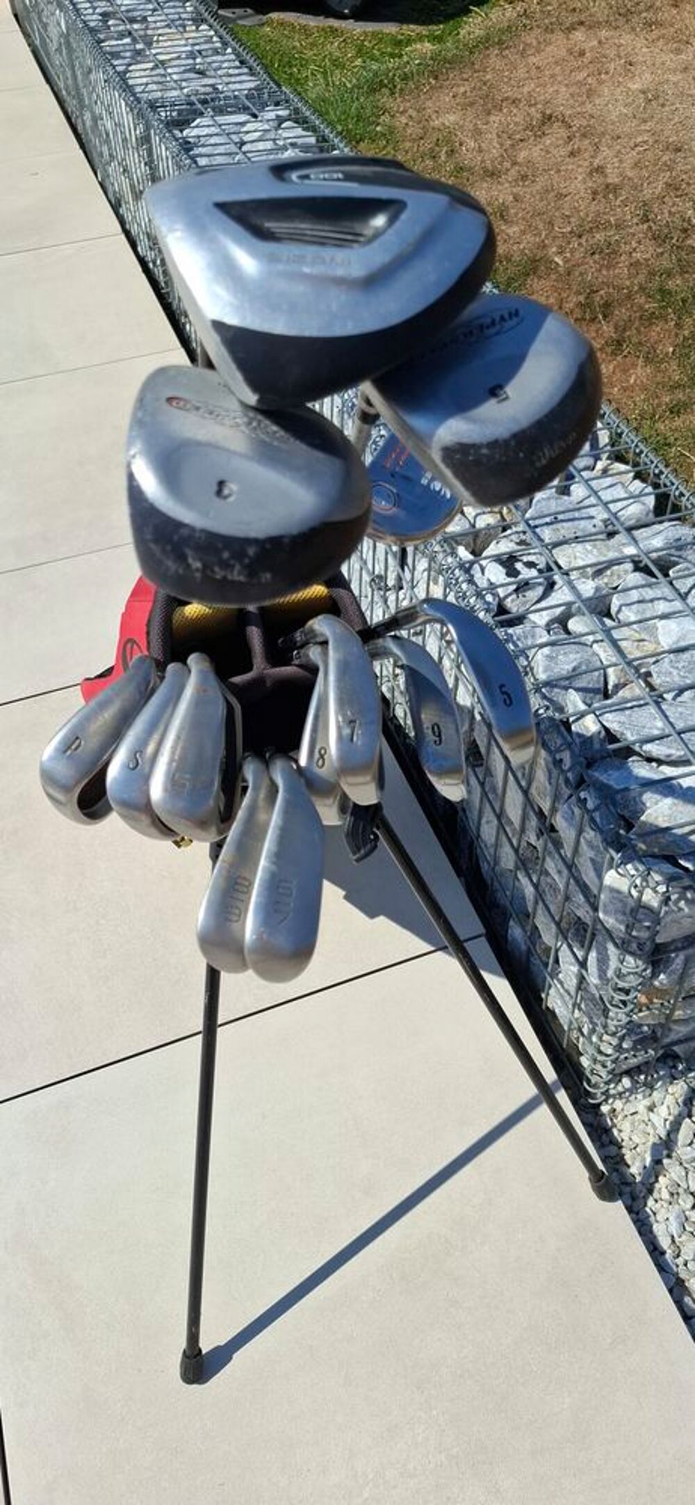 Clubs de golf + sac de transport Sports