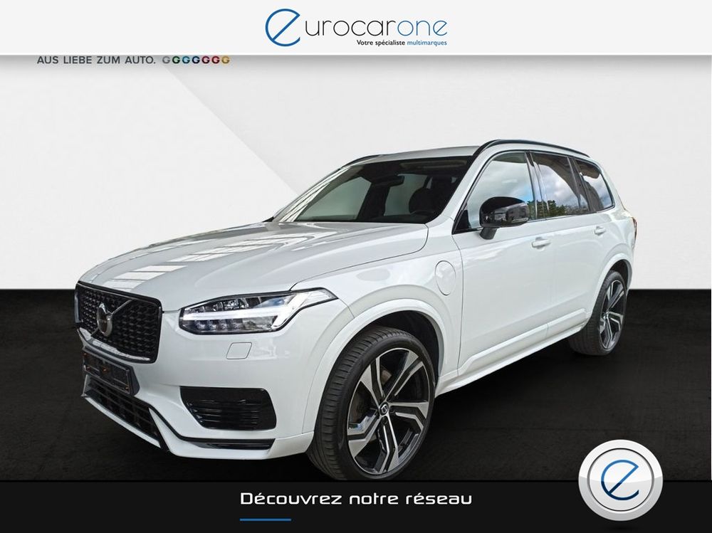 XC90 Recharge T8 AWD 303+87 ch Geartronic 8 7pl R-Design 2021 occasion 69007 Lyon