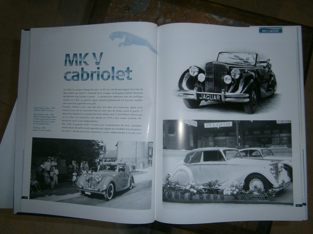 jaguard coup&eacute; et cabriolets de prestige Livres et BD