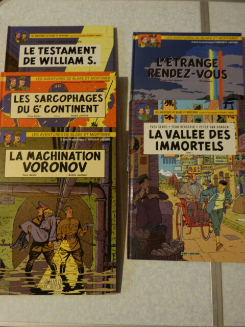 BD  -  BLAKE ET MORTIMER a choisir  LISTE N� 1 1 Brest (29)