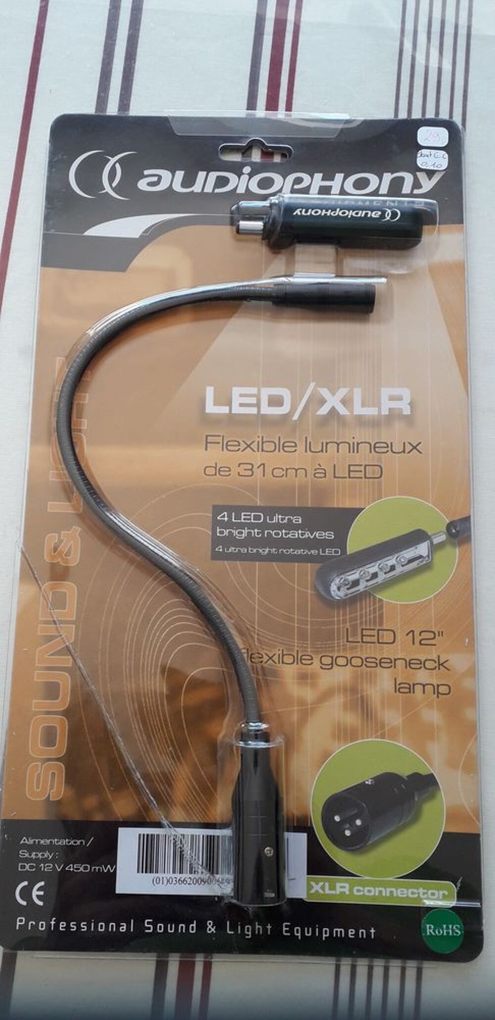 Flexible lumineux NEUF &agrave; LED de marque AUDIOPHONY Instruments de musique