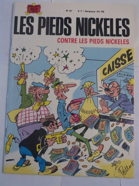 LES PIEDS NICKELES N° 67 CONTRE LES P. NICKELES  E ORIGINALE 8 Brest (29)
