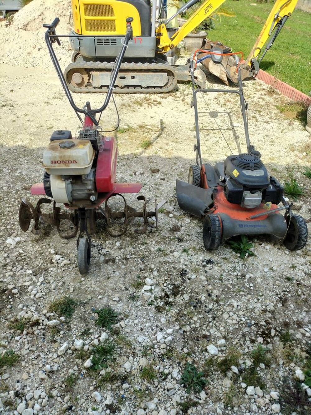 motobineuse Honda fg320 Jardin