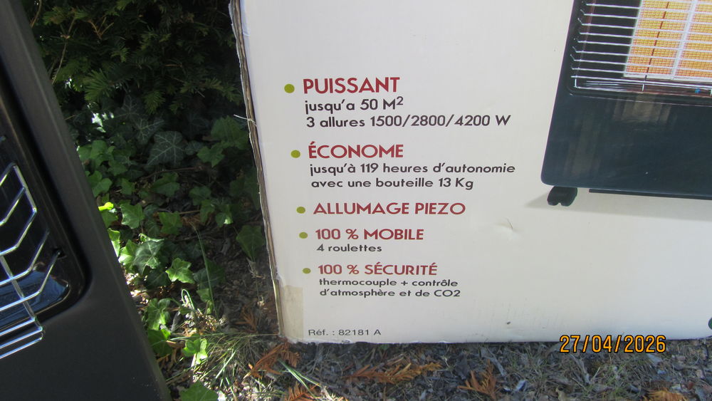 radiateur a infra-rouge Jardin