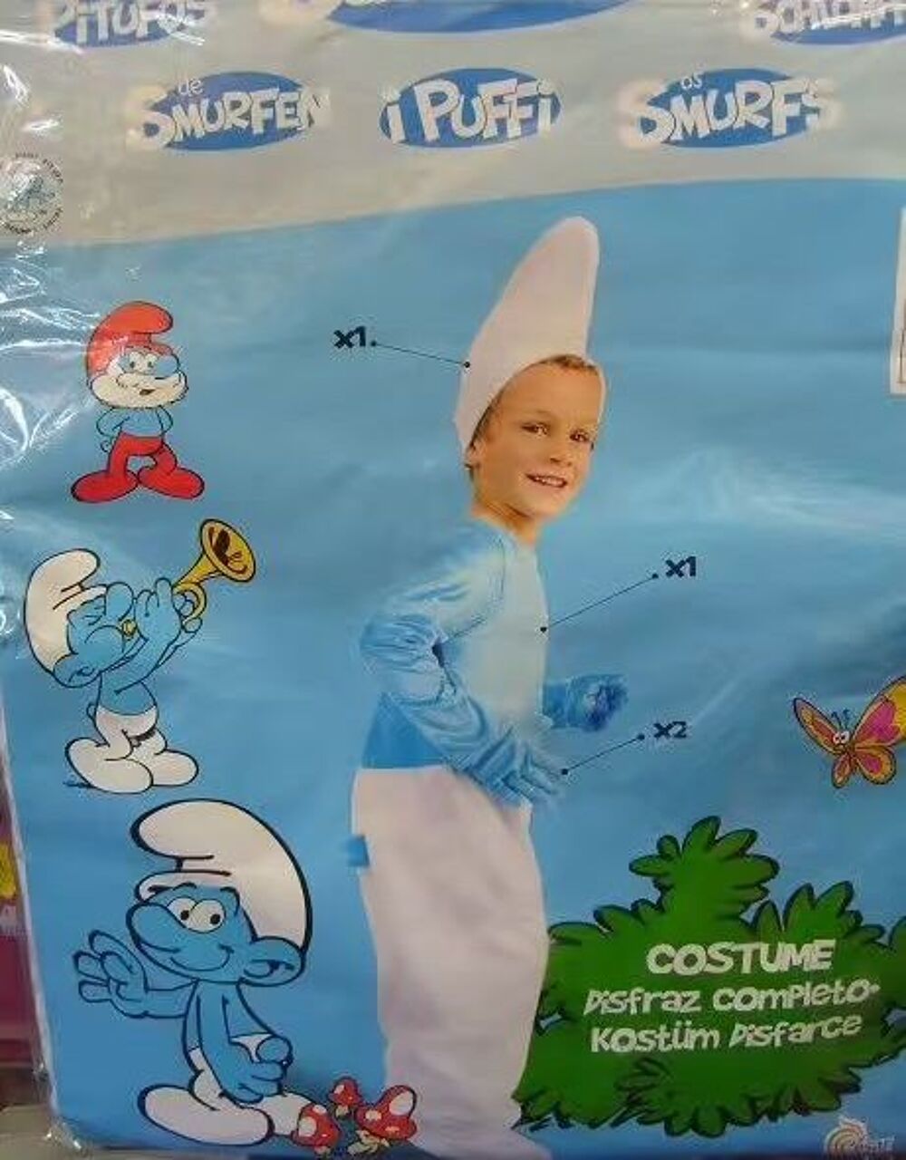 Costume Stroumph 18/36 Mois Vêtements enfants