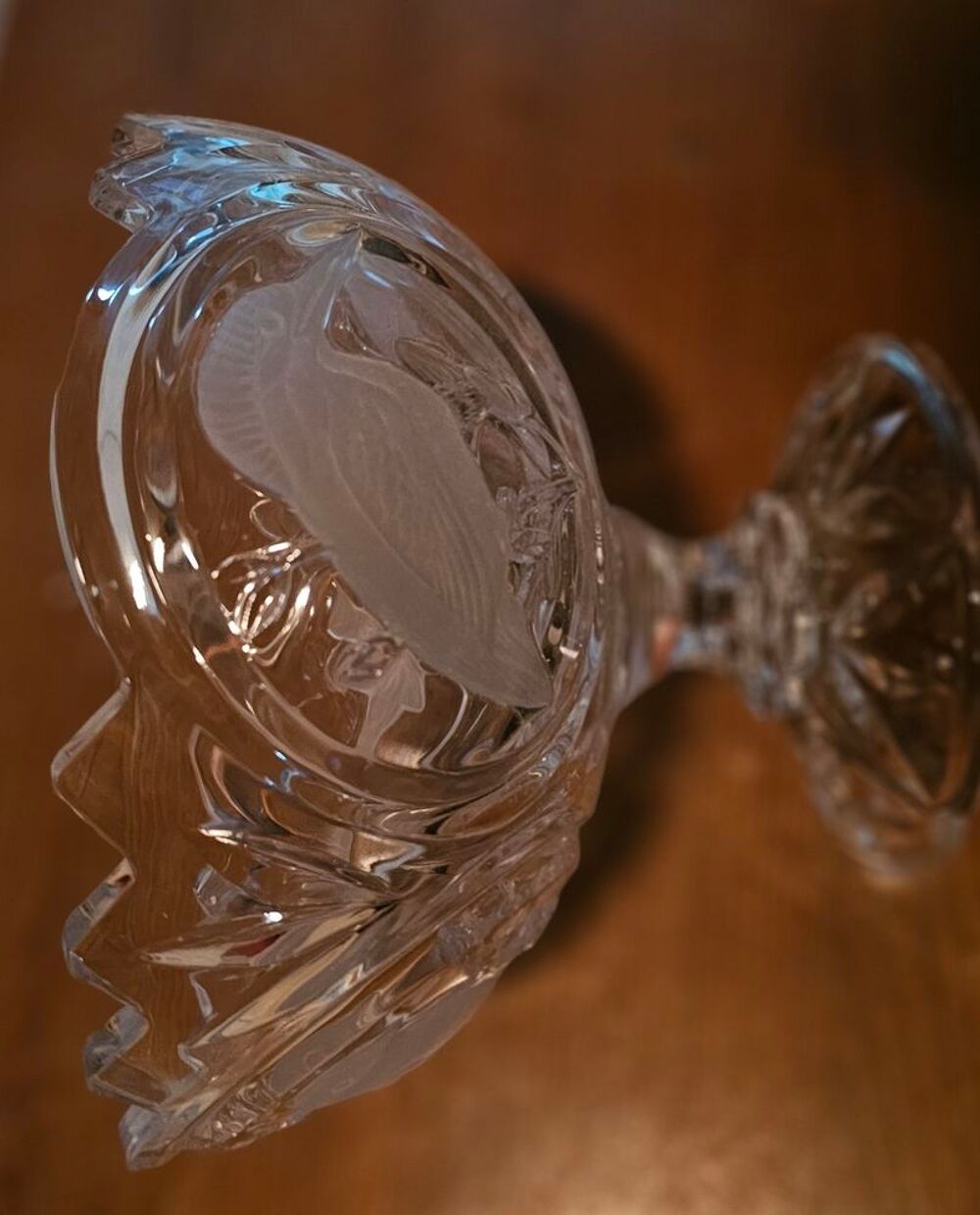 Saladier cristal d'Arques Décoration