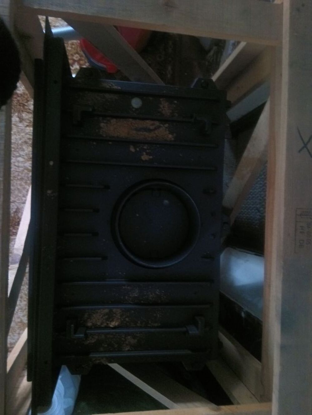 Insert &agrave; bois pour chemin&eacute;e desus Electroménager