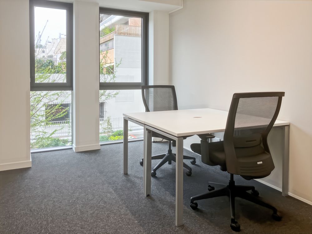   Bureau meublé à louer à Paris, Carré Monceau  pour 1 personne, avec tout inclus Paris 17