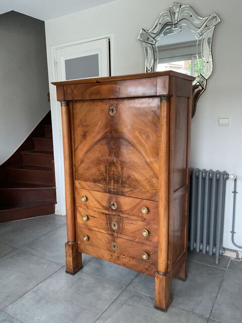 Tr�s beau Secretaire Empire  en noyer blond en excellent eta 0 Toulouse (31)