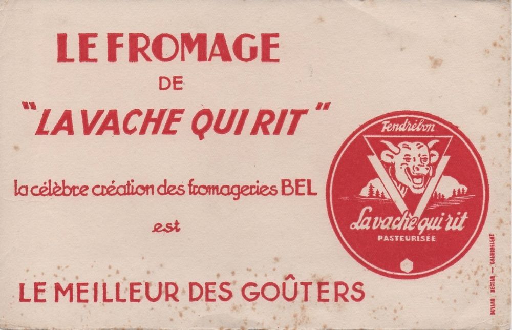 Collection de buvards publicitaires 
