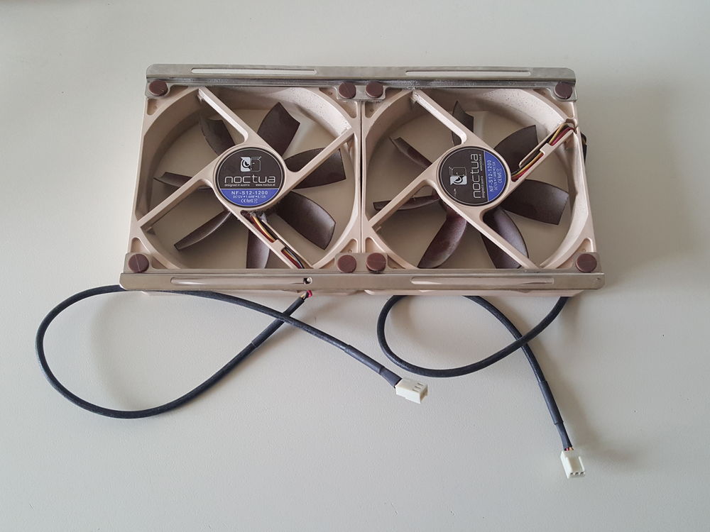 COOLER MASTER GEMIN II + NOCTUA NF-S12-1200 LGA775 Matériel informatique
