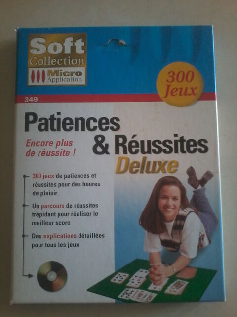 JEU  CD-ROM patiences et réussites 10 Le Bouscat (33)