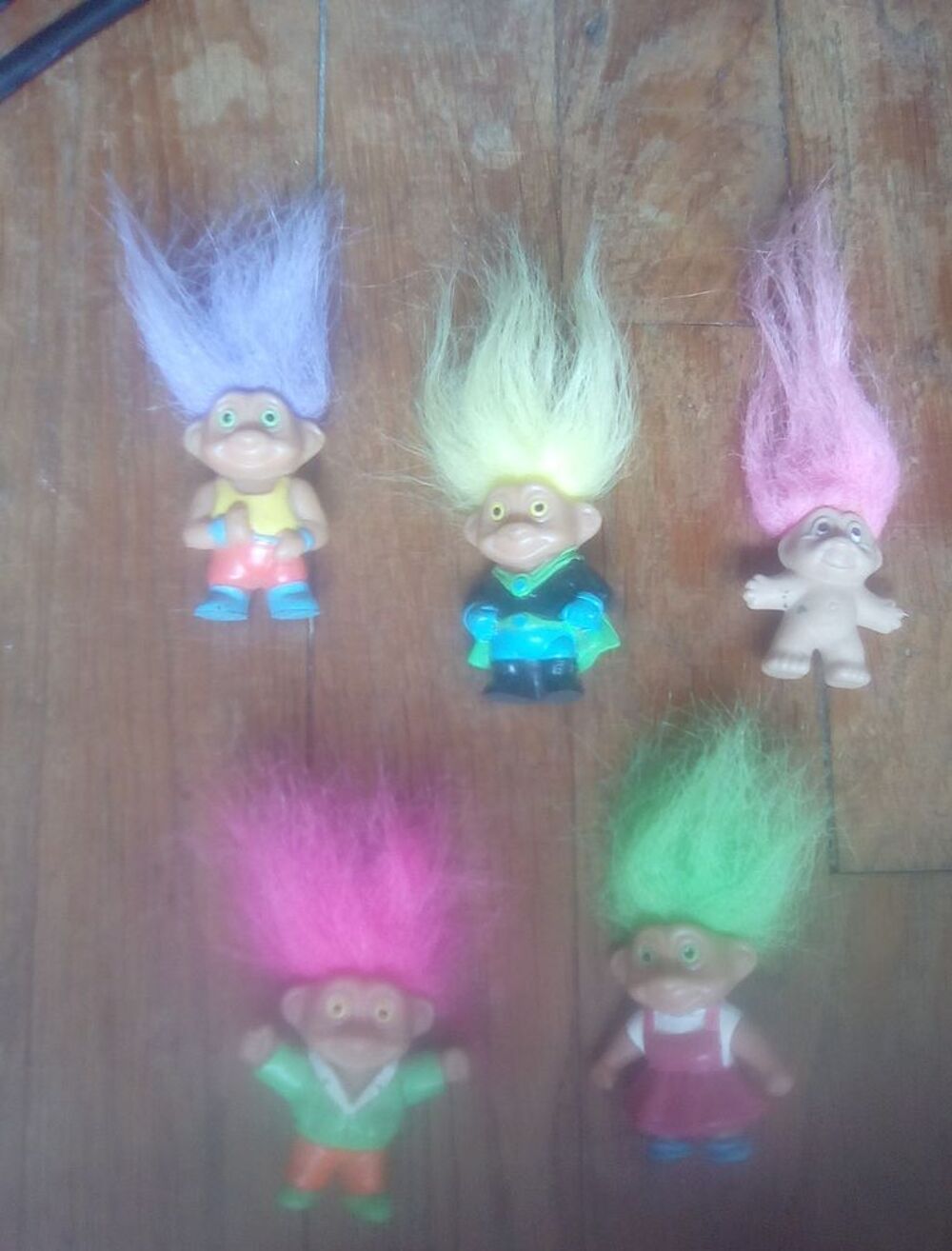5 figurines troll - Soma / Dam 