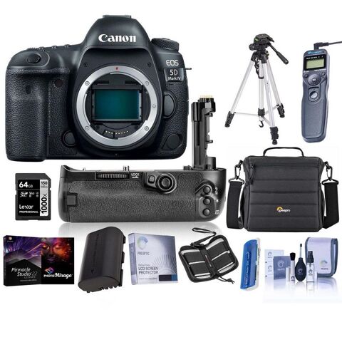 Canon EOS 5D Mark IV DSLR Body with Premium Accessory Bundle 1950 Taintrux (88)